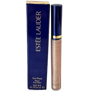 Estee Lauder Go Pout Sheer Lip Gloss in 01 STARLIT ~ HTF Vintage NIB